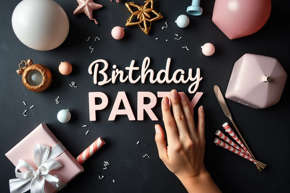birthday party invitation editable template free alternatives — Birthday Party Invitation Editable Template Free Alternatives (the finished result)