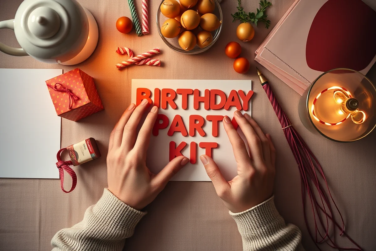 best birthday party invitation free template — Best Birthday Party Invitation Free Template (the finished result)