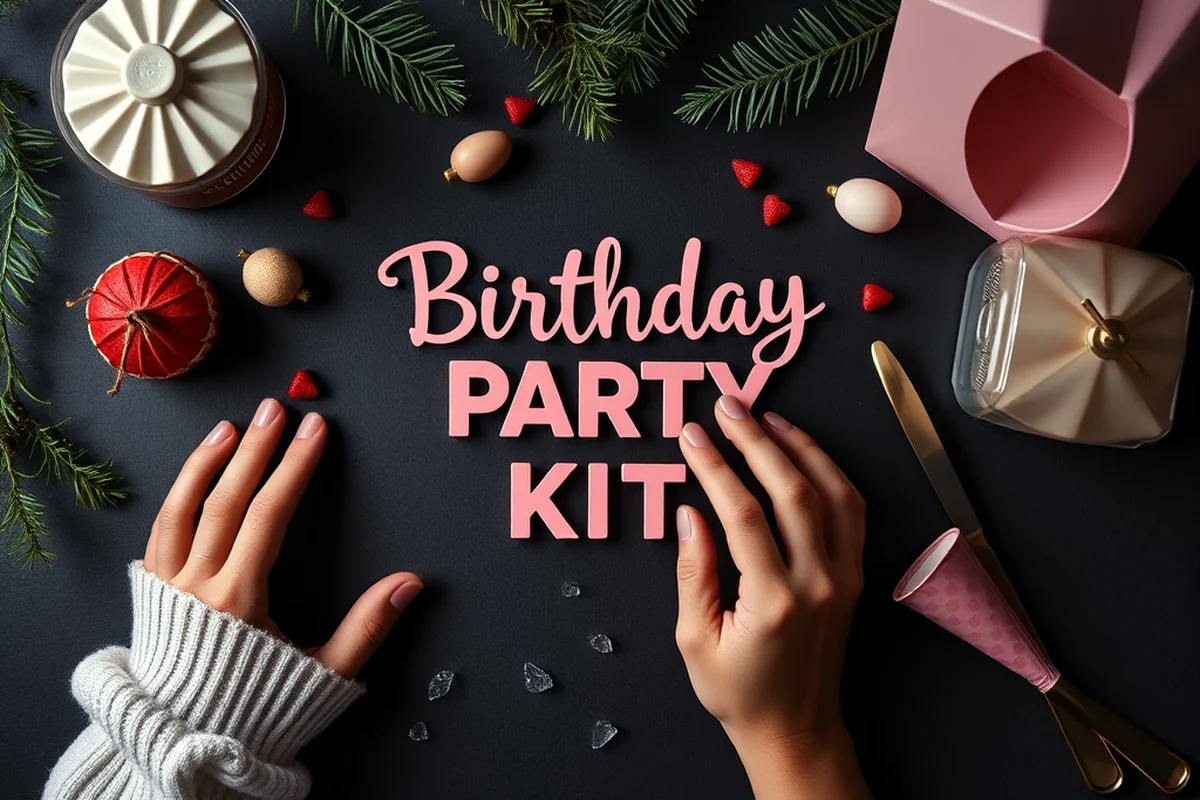 birthday party invitation free template ideas — Birthday Party Invitation Free Template Ideas (the finished result)