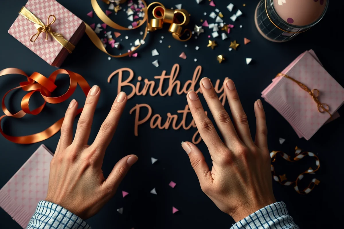 birthday party invitation template free troubleshooting — Birthday Party Invitation Template Free Troubleshooting (the finished result)