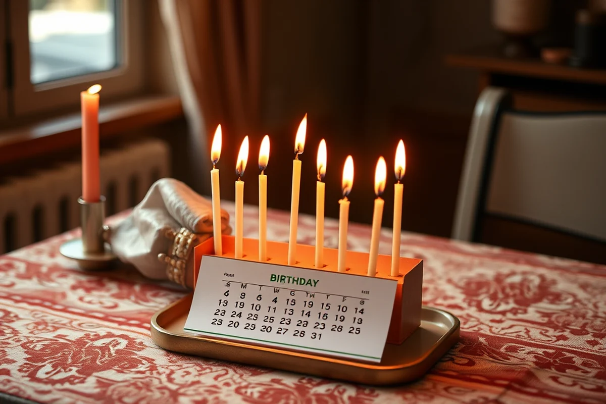 birthday calendar printable — Birthday Calendar Printable (step by step)