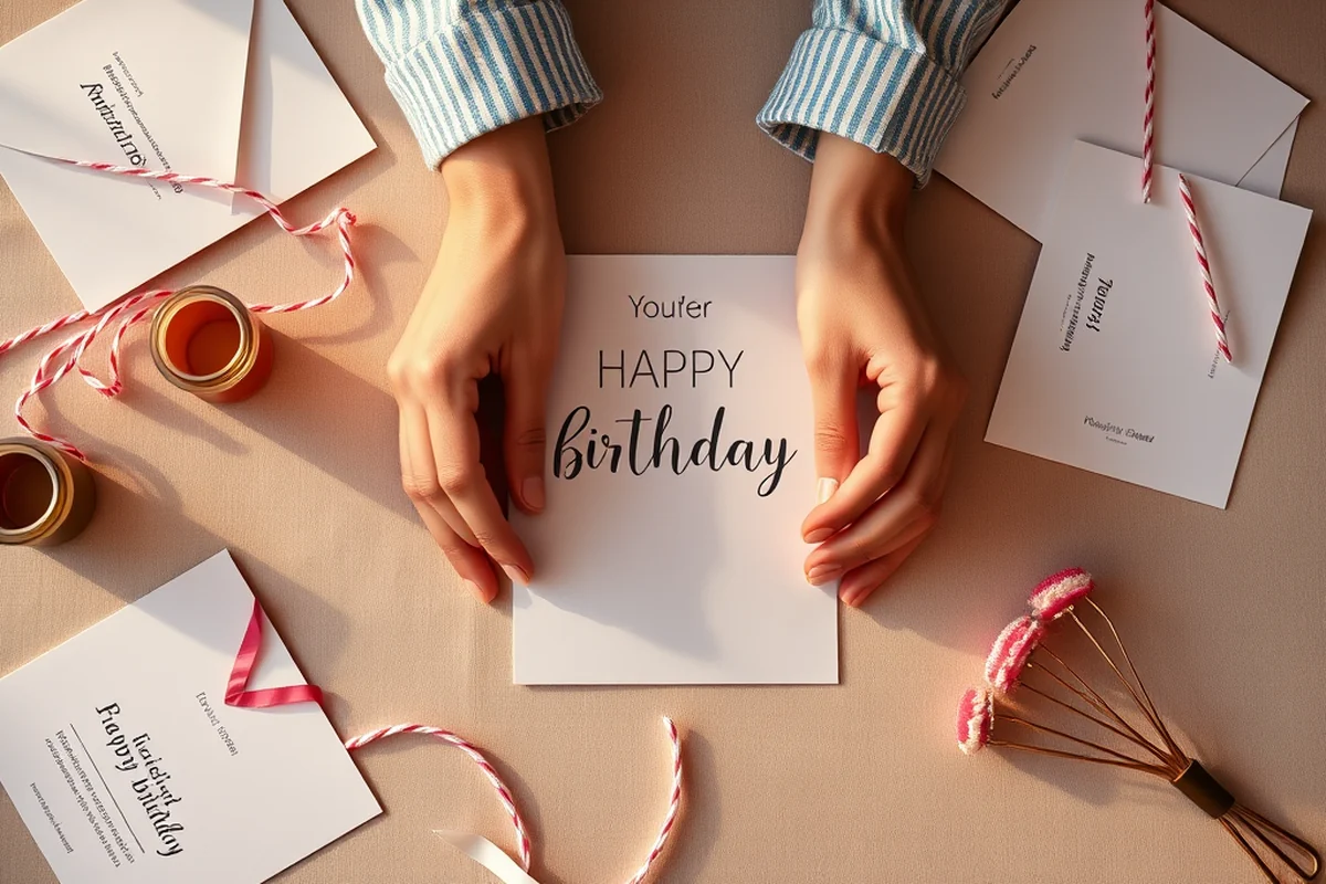 cheap birthday party invitation writing — Cheap Birthday Party Invitation Writing (the finished result)
