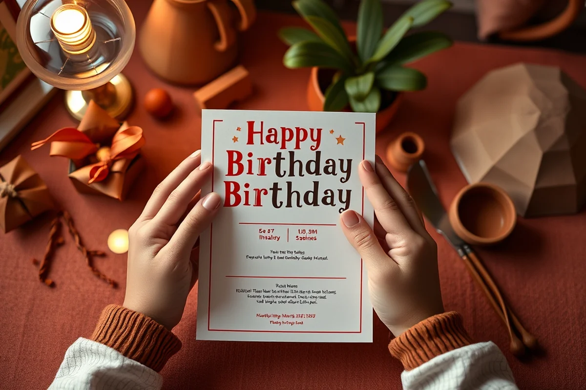 cheap kids birthday party invitation design — Cheap Kids Birthday Party Invitation Design (the finished result)
