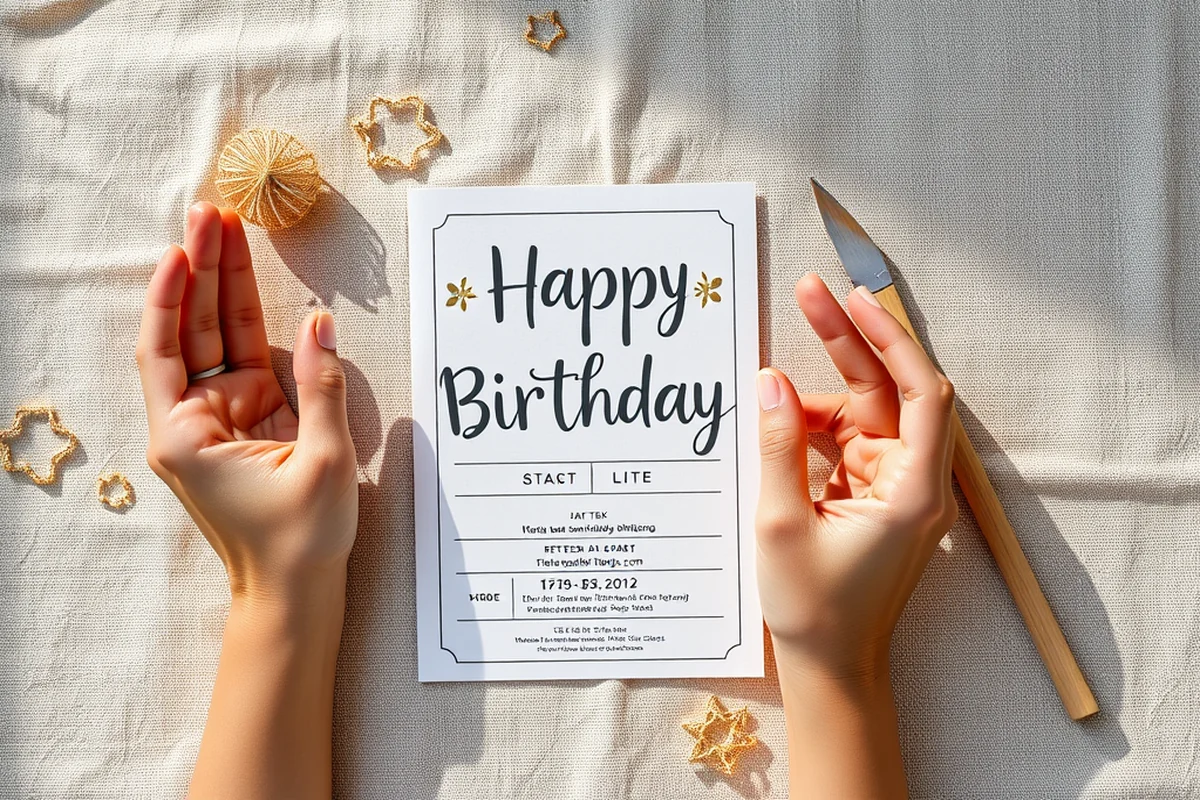 free and printable birthday invitations — Free And Printable Birthday Invitations (the finished result)