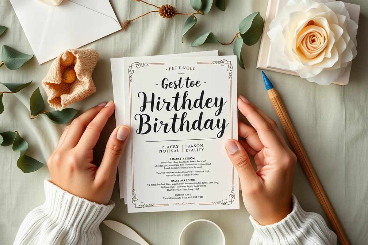 how to birthday party invitation templates β How To Birthday Party Invitation Templates (the finished result)
