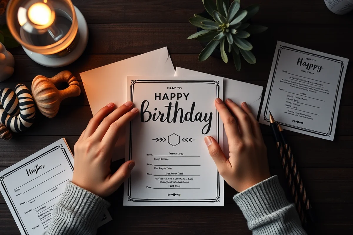 kids birthday party invitation design comparison β Kids Birthday Party Invitation Design Comparison (the finished result)